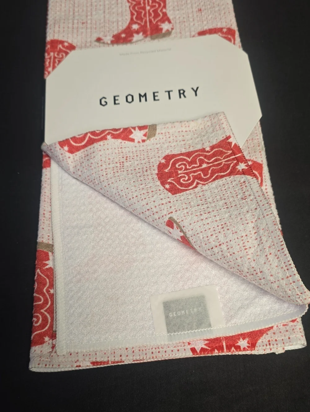 GEOMETRY KITCHEN TEA TOWEL - 18X30 - NWT